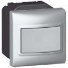 079251 Mosaic Датчик движения с нейралью 1000Вт, алюминий Legrand