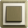 0211623 Рамка Classix Бронза / Кремовый 1-постовая Gira