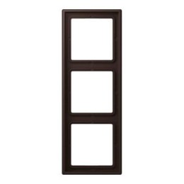 LC9834320J Рамка Les Couleurs Le Corbusier Terre d‘ombre brique 3-постовая Jung