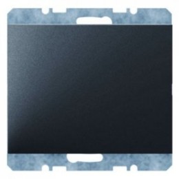 6710457006 Заглушка с центральной панелью цвет: антрацит, матовый K.1 Berker