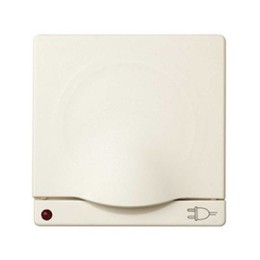 82099-31 Накладка с крышкой с защитными шторками и индикатором сети для двухполюсной розетки с заземляющим ко Simon