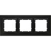 10136626 Рамка B.7 Антрацит 3-постовая Berker