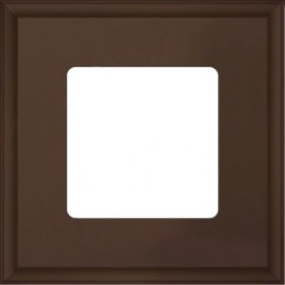 FD01601MK Рамка квадратная New Marco Мокко 1-постовая Fede