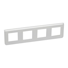 079308 Рамка Mosaic Алюминий 4х2-модульная Legrand