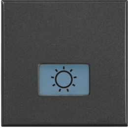 HS4921/2LA Axolute Клавиши с подсвечиваемыми символами для выключатель в дизайне AXIAL - 2 модуля, Лампа Bticino