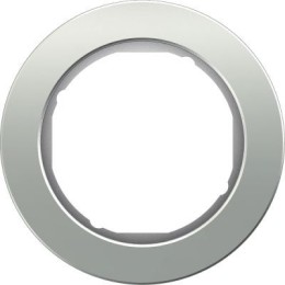 10112074 Рамка R.Classic Полярная белизна, алюминий 1-постовая Berker