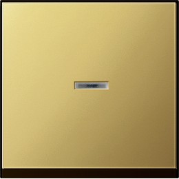 0290604 Клавиша с подсветкой Латунь Gira