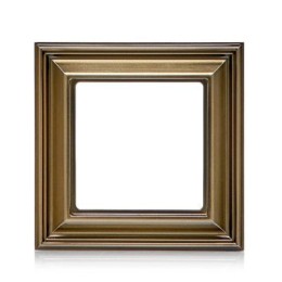 EPD481AT Рамка Eco Profi Deco античная латунь 1-постовая Jung