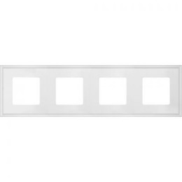 FD01604WH Рамка New Marco Белый 4-постовая Fede