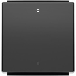 8501.2 NS Клавиша для выключателей/переключателей/кнопок с маркировкой O/I 1-клав Чёрный бархат , ABB