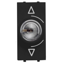 N2153.1 AN Механизм переключателя с ключом на 3 положения, 1-модульный, серия Zenit, цвет антрацит, ABB