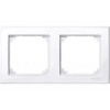 MTN478225 Рамка M-Smart Активный белый 2-постовая Merten