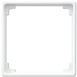 A590ZWW А 500 Белый Рамка промежуточная для монтажа изделий с крышкой 50х50 Jung A серия