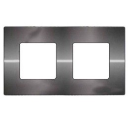 FD04402CB Декоративная вставка Belle Epoque Metal Bright chrome 2-постовая Fede