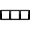 CD583SW Рамка CD 500 Черный 3-постовая Jung