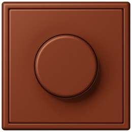 LC19404320D Les Couleurs® Le Corbusier Центральная плата для роторного диммера terre sienne brulee 59 Jung