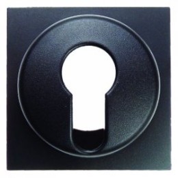 15071606 Центральная панель для замочных выключателей/кнопок цвет: антрацит, матовый B.1/B.3/B.7 Glas Berker