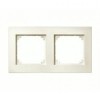 MTN515244 Рамка M-Plan Бежевый 2-постовая Merten