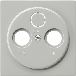 086942 Накладка антенной розетки Серый Gira S-color