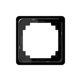 CDP581SW Рамка CD Plus Черный 1-постовая Jung