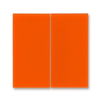 Сменная панель ABB Levit на клавиши для выключателя двухклавишного оранжевый ND3559H-A447 66 2CHH594470A8066