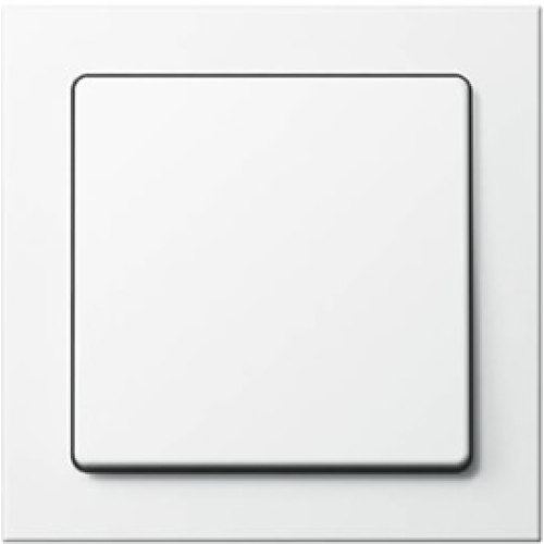 10116099 Рамка Q.3 Полярная белизна с эффектом бархата 1-постовая Berker