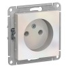 ATN000441 Atlasdesign Розетка без заземления, 16А, механизм, Жемчуг Schneider Electric