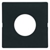 11246086 Центральная панель для нажимной кнопки и светового сигнала Е10 цвет: антрацит,, с эффектом бархата, Q.1 Berker