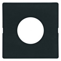 11246086 Центральная панель для нажимной кнопки и светового сигнала Е10 цвет: антрацит,, с эффектом бархата, Q.1 Berker