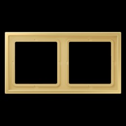 LSZME982BFC Рамка LS ZERO Латунь Classic 2-постовая Jung