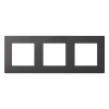 2400630-038 Рамка на 3 поста, графит Simon 24