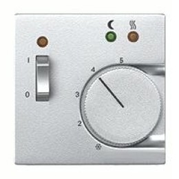 AFTR231PLAL А 500 Алюминий Накладка регулятора теплого пола(мех.FTR231U) Jung A серия