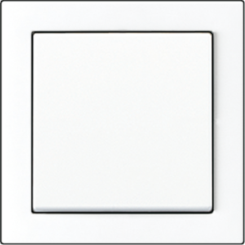 LSD981BFWW Рамка LS Design Белый 1-постовая Jung