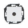 1591475-030 Розетка TV одиночная, винтовой зажим, белый Simon 15