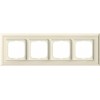 1724-832-500 Рамка Dynasty Слоновая кость 4-постовая ABB