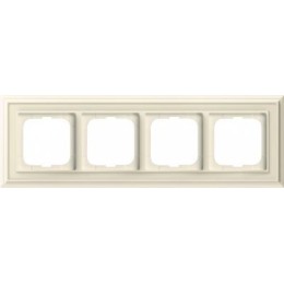 1724-832-500 Рамка Dynasty Слоновая кость 4-постовая ABB