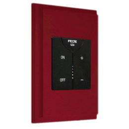 FD01611RW Рамка New Marco Красное вино 1-постовая Fede