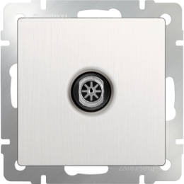 WL13-TV ТВ-розетка оконечная  (перламутровый рифленый) Antik Werkel a040885