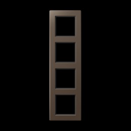 AC584MO Рамка A Creation Мокко 4-постовая Jung