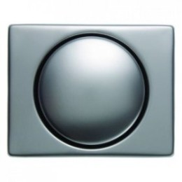 11340004 Центральная панель с регулирующей кнопкой для поворотного диммера цвет: нержавеющая сталь Arsys Berker