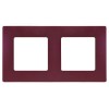 672562 Рамка Etika Сливовый 2-постовая Legrand