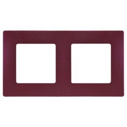 672562 Рамка Etika Сливовый 2-постовая Legrand
