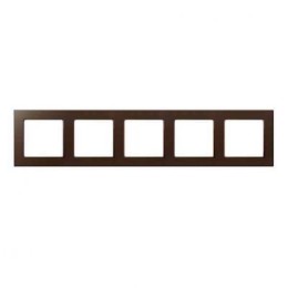 AC585MO Рамка A Creation Мокко 5-постовая Jung