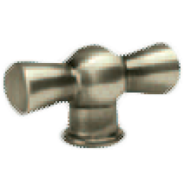 FD02310NS Поворотный выключатель классический, цвет Nickel Satin FEDE