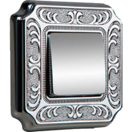 FD01351CB Рамка Siena Хром 1-постовая Fede