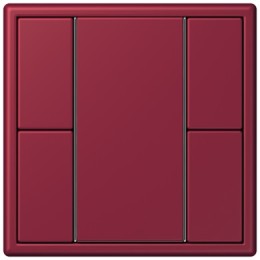 LC502TSA4320M Les Couleurs® Le Corbusier KNX кнопочный модуль F 50 с двумя парами кнопок le rubis Jung