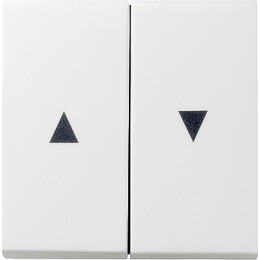 029427 Двойная клавиша для жалюзи со стрелками Белый Gira