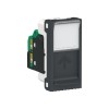 NU341054 Розетка компьютерная, RJ45, одиночная, кат. 5е UTP, 1 Модуль, Антрацит Schneider Electric
