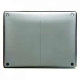 17650004 Кнопка для универсального нажимного диммера двойного включения цвет: нержавеющая сталь Arsys Berker