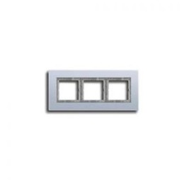 LSP983AL Рамка LS Plus Алюминий 3-постовая Jung